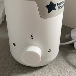 BRAND NEW WITHOUT BOX NEVER USED

1 x Tommee Tippee Easiwarm Electric Bottle & Food Warmer

* One-dial operation and three settings, you can choose to warm from fridge temperature, room temperature or to keep baby’s food warm.