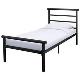 Avalon Single Metal Bed Frame - Black

Mattress not included

🔶ExDisplay. Flat packed in the box🔶

Metal frame.
Base with metal slats.
No storage.
Size W103, L199.2, H104cm.
Height to top of siderail 71cm.
30cm clearance between floor and underside of bed.
Weight 17.6kg

🔶Check our other items🔶