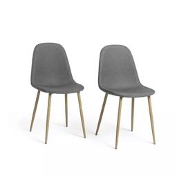 Habitat Beni Pair of Fabric Chairs - Grey

🔶New/other. Flat packed in the box🔶

2 chairs supplied.
Size H87, W44, D45cm.
Seat height 45cm.
Steel frame with steel legs.
Fabric seat pad.
Max user weight per chair 120kg.
Individual chair weight 4.9kg.

🔶Check our other items🔶