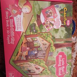little red riding hood read.build.play 
story book +3D play set £5