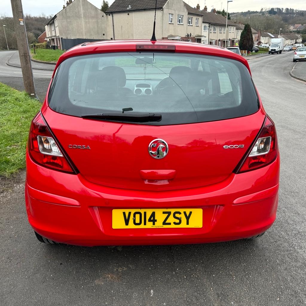 Vauxhall Corsa ecoFLEX 2014
1.0 Petrol
5 speed Manual
£35 road tax
Only 50K miles!
Cat N repaired to a very high standard
MOT till MARCH 2025
Part Service History
ULEZ compliant
Electric Front Windows
Reverse Sensors

Added a sun strip and some blind spot mirrors. Drives flawlessly! Perfect first car!