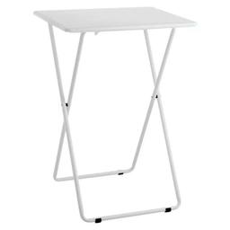 Habitat Airo Metal Folding Table - White

💥ExDisplay💥Small scratches possible

Size H 66, W 49, D 37cm.
Made from metal.
Weight 2.8kg.

💥Check our other items💥