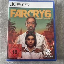Verkaufe mein einmal durchgespielt das Spiel
Far Cry 6 für die PlayStation 5
Top Zustand.
Wie neu.
Keine Kratzer.