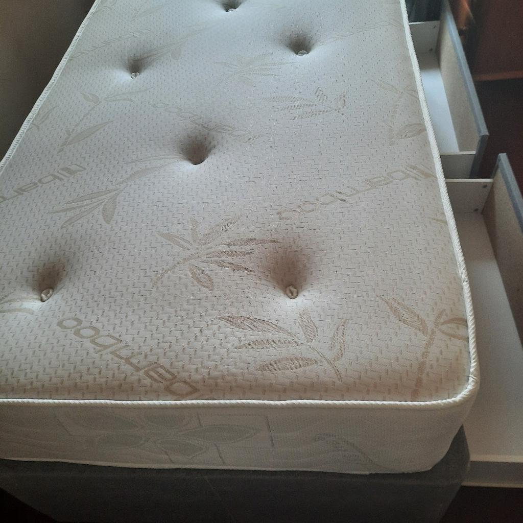 single divan bed with storage draws brand new never used will sell for £60 buyer must collect