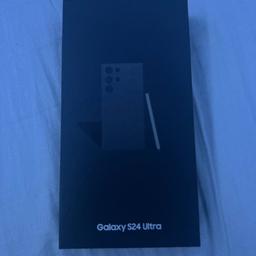 Brand new samsung s24 ultra black titanium is only a month and a half old and is completely unopened with factory seals missed return date after changing my mind. 

Cash on collection only. No scam messages or postage garbage.

Open to reasonable offers nothing silly.