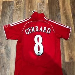 Gerrard Liverpool shirt medium new