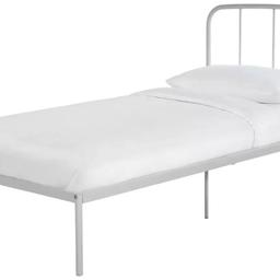 Freja Single Metal Bed Frame - Grey

Mattress not included

💥New/other. Flat packed in the box💥

Metal frame.
Base with metal slats.
No storage.
Size W94.5, L194.8, H95cm.
Height to top of siderail 63cm.
28cm clearance between floor and underside of bed.
Weight 12.4kg.
Total maximum user weight 110kg

💥Check our other items💥