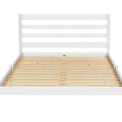 Buy & Sell West Yorkshire Bradford - Photos for Kaycie Solid Pine Double Bed Frame White