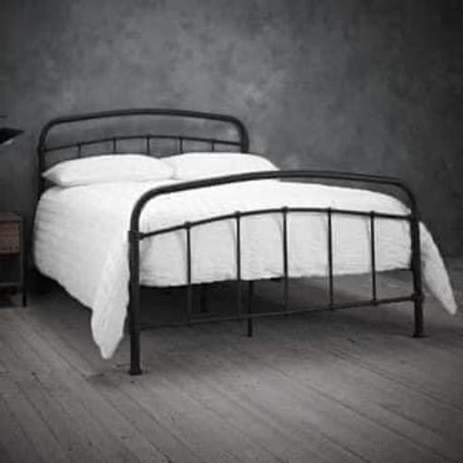 Buy & Sell South Yorkshire Rotherham - Photos for King size halston black metal bed only