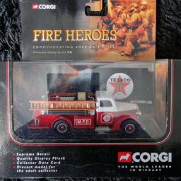 Various Corgi Fire Heroes 
As new
Corgi Showcase Collection Fire Heroes
Price plus postage if needed
£6.00 Each