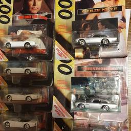 Various 1:64 Corgi Bond Cars with Collectors Cards circa 1999 
Pre-loved
Models:- In excellent condition never been out of box 
Box :- Fair condition may show storage wear etc
Please look at photos carefully as they form part of description 
+ P&P If needed 
£5.00 each