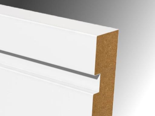 Buy & Sell Greater Manchester Wigan - Photos for SHADOW GROOVE ARCHITRAVE & SKIRTING MDF WHITE