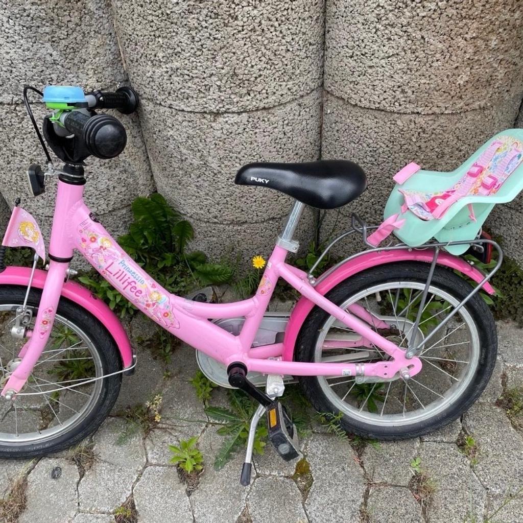Pucky Mädchen Fahrrad -Motiv Lillifee
- 16 Zoll
- Rücktrittbremse
- Fahrradständer
- der BabyBorn Kindersitz kann gerne mitgenommen werden

Besichtigung möglich ,einfach melden

Keine Garantie oder Rücknahme
Der Preis ist VB