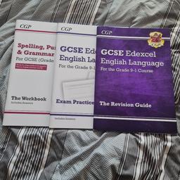 GCSE ENGLISH LANGUAGE BOOKS
NOT USED