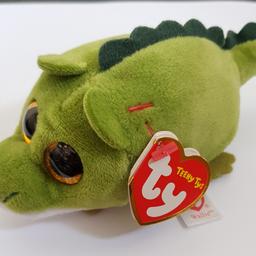 Collectible Teenie Ty Wallie the Alligator. Released 16/01/2017. Approx 15cms long. In lovely clean condition with original tags. As well as free collection from us, we also offer UK postal delivery for £3.19.