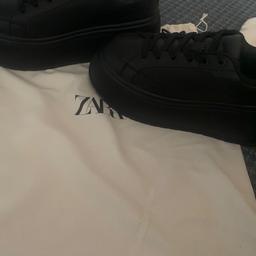 Brand new zara wedge trainers 

Georgues pair of boots 

With dust bag 

Unwanted gift