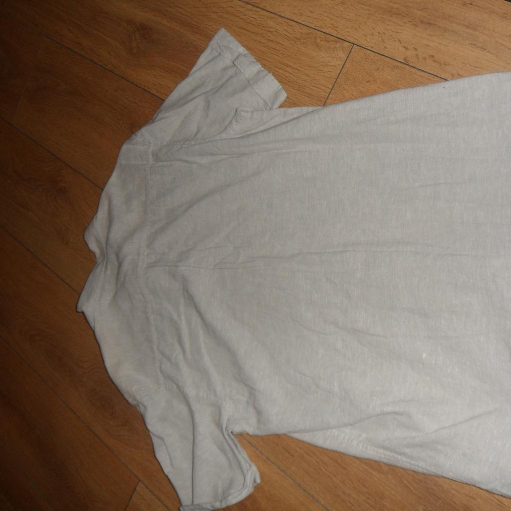MENS SHIRT MEDIUM (38-40 INCH) 55%LINEN 45%COTTON, PICK UP FROM M40 1NS OR POSTAGE £3.49