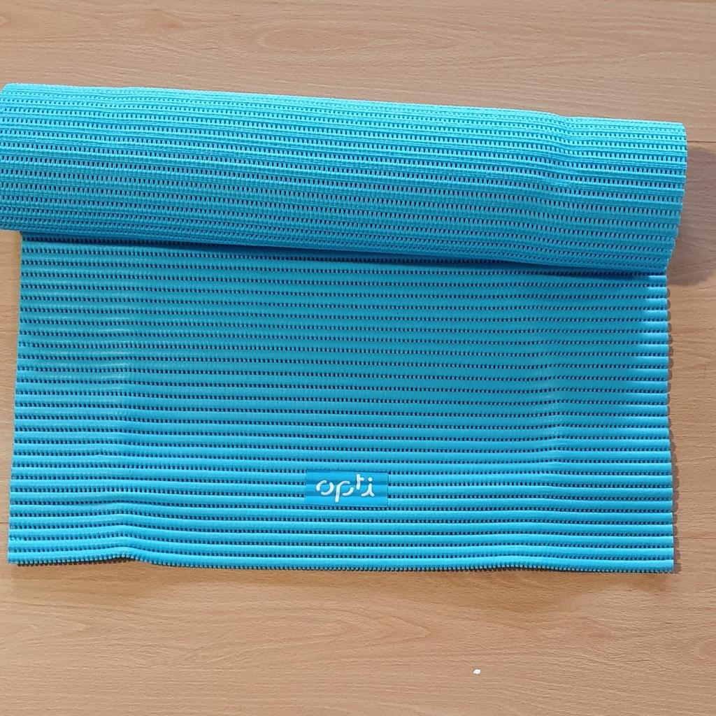 Opti Air Flow 6mm Thickness Yoga Exercise Mat

💥New/other💥

Perfect for a whole range of exercises, this lightweight and durable mat is there to support you. The comfortable and easy to clean surface mixed with the air flow design will make you look forward to exercising. The textured, non-slip surface gives you excellent traction so it won't move around while you're trying to use it. It can be used for yoga and a host of other different exercises. When you're not using it there is an elasticated strap which loops at both ends to keep the mat rolled up

Lightweight, durable and comfortable
Carry strap
Easy clean surface
Size L183, W61, D0.6cm.

💥Check our other items💥