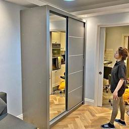 Brand new Sliding door Wardrobes Availale in 6 sizes and 4 colors
SIZES AVAILABLE
W100cm x H200cm x D62cm £229
W120cm x H216cm x D62cm £249
W150cm x H216cm x D62cm £269
W180cm x H216cm x D62cm £289
W203cm x H216cm x D62cm £319
W250cm x H216cm x D62cm £419
Colors: White , Black , grey , Oak
Flat pack wardrobes fitting service available(Extra Charges Apply for Fitting)
Cash on delivery All over United kingdom More information Contact me just 
Whatsapp +447752286680