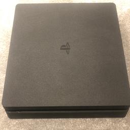 PS4 console without any gaming wires or accessories