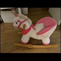 Good conditions- pink unicorn rocker.
Collection in CR8- Purley station