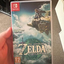 Zelda Tears of the Kingdom for the Nintendo Switch. Excellent condition
