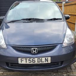 2006 1.3 Honda Jazz would make an ideal first car MOT till 5th November 2024, 114000 miles, but still in daily use. Has electric windows all round, central locking, electric mirrors, and AC recently had 2 new wishbones, clutch, oil and oil filter, rear break pads and discs, 2 rear springs and questions please ask 
£950 ono
