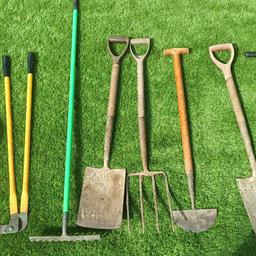 various tools job lot. used but working condition. selling for my mum who now has AstroTurf so it's no longer needed.