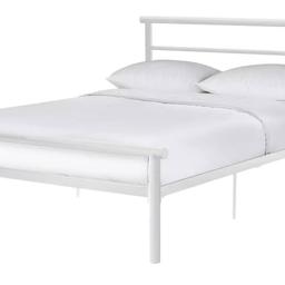 Avalon Double Metal Bed Frame - White

Mattress NOT included

💥 ExDisplay, Flat packed💥

Part of the Avalon collection.
Metal frame.
Base with metal slats.
Size W150, L199.2, H104cm.
Height to top of siderail 71cm.
30cm clearance between floor and underside of bed.
Weight 25.1kg

💥 Check our other items 💥