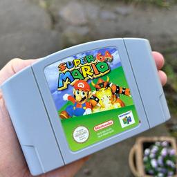 Super Mario für Nintendo 64 in super Zustand.