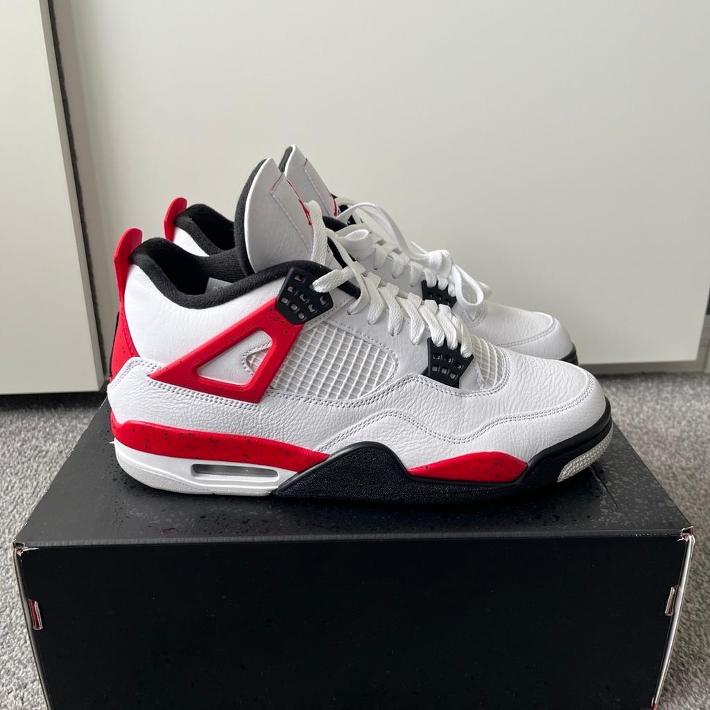 Jordan 4 red cements
Size 9.5 UK
Brand new - with box and labels
Never worn
Authentic
Collection only
Any questions or enquiries please ask
Open to offers