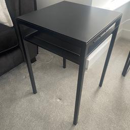 Ikea side table, good condition. Metal legs and wood top. Collection only from Maghull