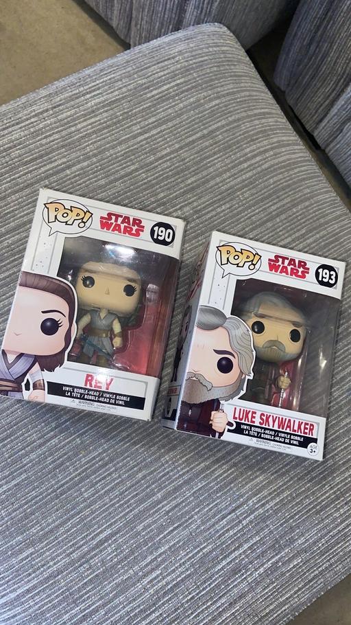 Buy & Sell Norfolk King's Lynn and West Norfolk - Photos for Star Wars Rey & Luke Funko Pop Bundle