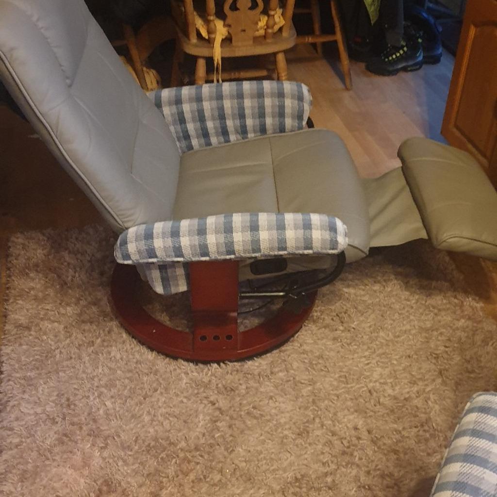 recliners 360 spin both have cushions covers