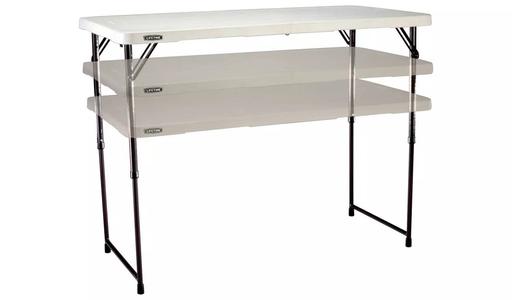 Buy & Sell West Yorkshire Bradford - Photos for Lifetime 4ft Adjustable and Foldable Table