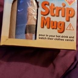 strip mug new but box is damaged collection only blackburn