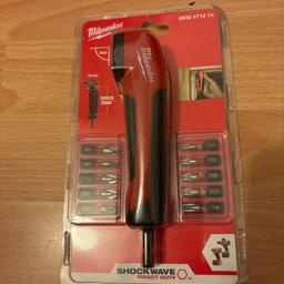 Selling x 1 Brand new Milwaukee drill bit attachment 

Drill bit extension ( just the bit )

Unopened, drilling for 90. Degree angles 

Price does not include postage 

£20