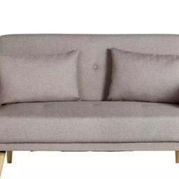 Habitat Evie 2 Seater Fabric Sofa- Natural

💥New/other💥

A smart seating solution for compact spaces, this 2-seater sofa in a box is perfect for an upstairs flat or small lounge. Quick and easy to assemble, it's neatly packed into 2 boxes so it'll fit into most cars, through doorways, and up stair well

Made from 100% polyester
Wooden feet
Removable seats with foam fibre wrap filling
Reversible cushion(s) with fibre filling
Size H82, W143, D83cm
Floor to seat height: 42cm
Depth of seat: 56cm
Height of seat back: 40cm
Width of seating area between arms: 122cm
Height of arm rest: 43cm
Weight 29.5kg
Maximum individual user weight 300kg

💥Check our other items💥
