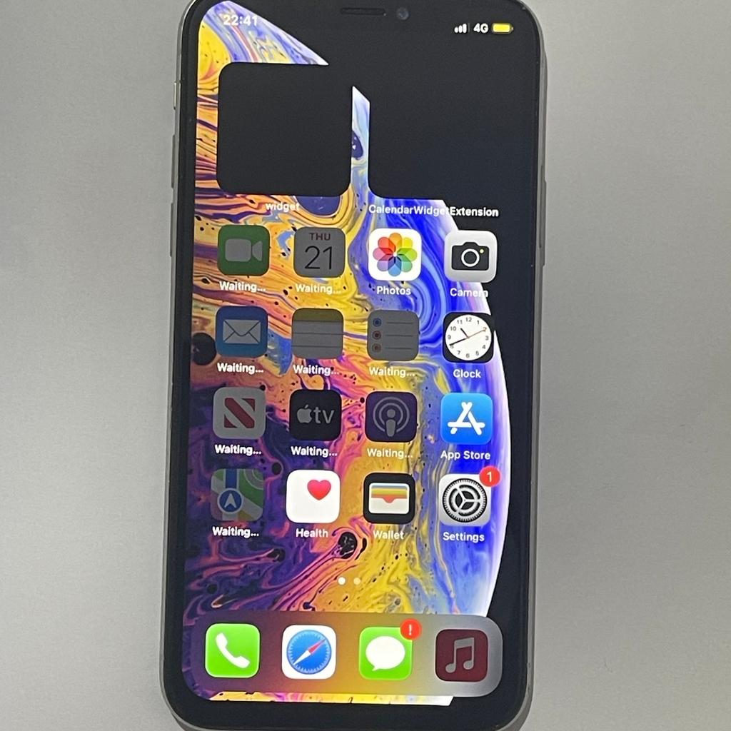 Apple iPhone XS 64GB White Unlocked
Great condition but Face ID not working
Battery changed few months back
Only mobile no other accessories

See the pics for iPhone condition

If interested please message me
Cash on Collection from Stratford E15 1HP
IF YOU SEE THIS ADD IT STILL AVAILABLE

NO RETURNS ACCEPTED