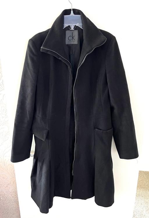 Buy & Sell South West London West Brompton - South West London - Photos for Calvin Klein Wool And Cashmere Blend Coat