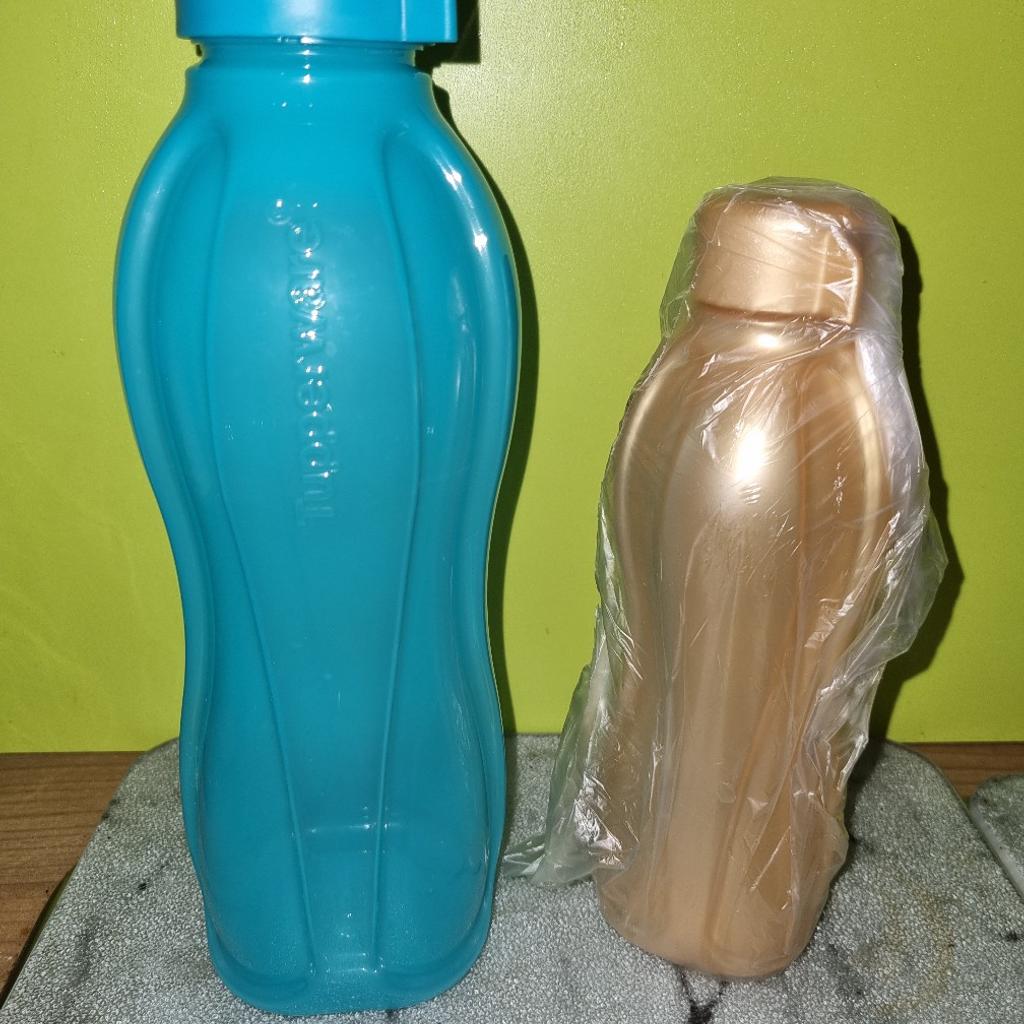 Biete 2 Tupperware Trinkflaschen an, neu und unbenutzt, da wir nur Getränke mit Kohlensäure trinken können wir die Flaschen nicht nutzen.

Flaschen können auch einzeln gekauft werden.