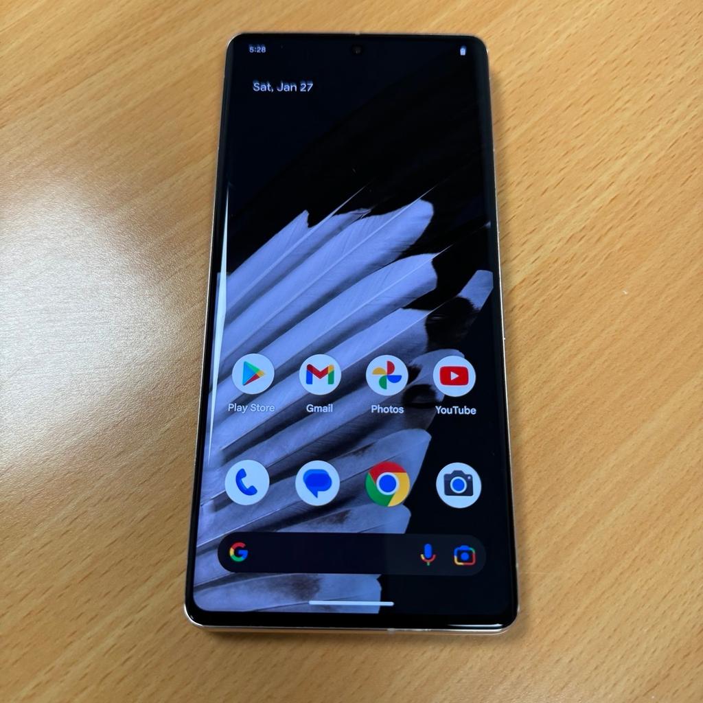 Google Pixel 7 Pro 128gb UNLOCKED, overall in good condition with minimal signs of wear

Complete with box, charging lead.

May consider swaps with iPhone.

Collection or can deliver locally if needed.
