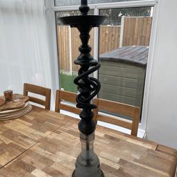 Authentic Khalil Mamoon shisha pipe - used - good condition
This is the tall version too.
Comes with:
- Glass base
- Stem
- Tray

Collection only. East Ham, E6.

£15 cash only.