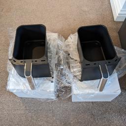 Selling a pair of Ninja AF300UK Air Fryer trays, they are boxed and were purchased directly from Ninja. They retail at £20.

Not used at all, brand new, ideal spares or replacements for faulty units.

Collecton only.