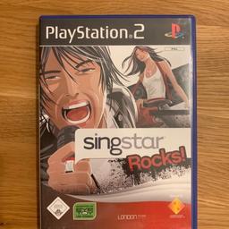 Singstar Rocks für PlayStation 2, läuft einwandfrei 

Versand möglich bei Kostenübernahme (ab 1,60€)
Privatverkauf, daher keine Gewährleistung und somit keine Garantie, Haftung und Rücknahme