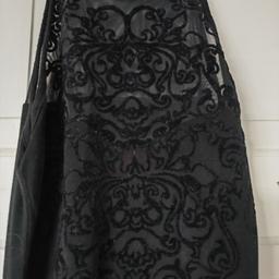 Ladies/ teens short dress size 6 in excellent condition from Boohoo has lovely net detail on the top sleeveless dress choke neck from pet free home collection from Glascote b77
