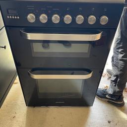 Kenwood double oven and grill works fine . Gas and electric . All original racks and wok extension still with cooker . Good working order no problems with it . Was £600 when I bought this but Iv moved and have a built in one atm . Cheap at £120 .