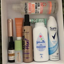 Skincare & Hair bundle. Mixture of items all used to varying degrees apart from the Rituals lip balm which is completely new and unused.