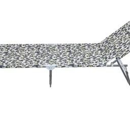 Metal Folding Sun Lounger Leopard Print
Ipanema Fruit, pink, black, green colours available for sale as well

💥 ExDisplay💥Item is in good overall condition item that have small cosmetic defects as marks, scratches  

Multi-position back rest adjustable to a different not fixed positions.
Weather resistant.
Folds for storage.
Supplied assembled.
Size H24, W53, D186cm.
Weight 3.88kg

💥Check our other items💥
