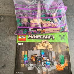 Lego Minecraft 
Das Verlies 21119
Bausteine sind vollständig.
Bauanleitung vorhanden.


Versandkosten trägt der Käufer.
Keine Garantie, Rücknahme und Gewährleistung.
Hab noch andere Anzeigen.